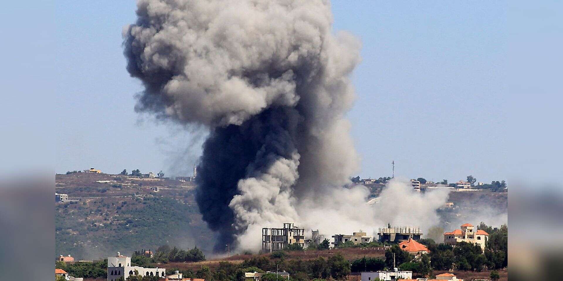תקיפה בדרום לבנון מוקדם יותר החודש , AFP