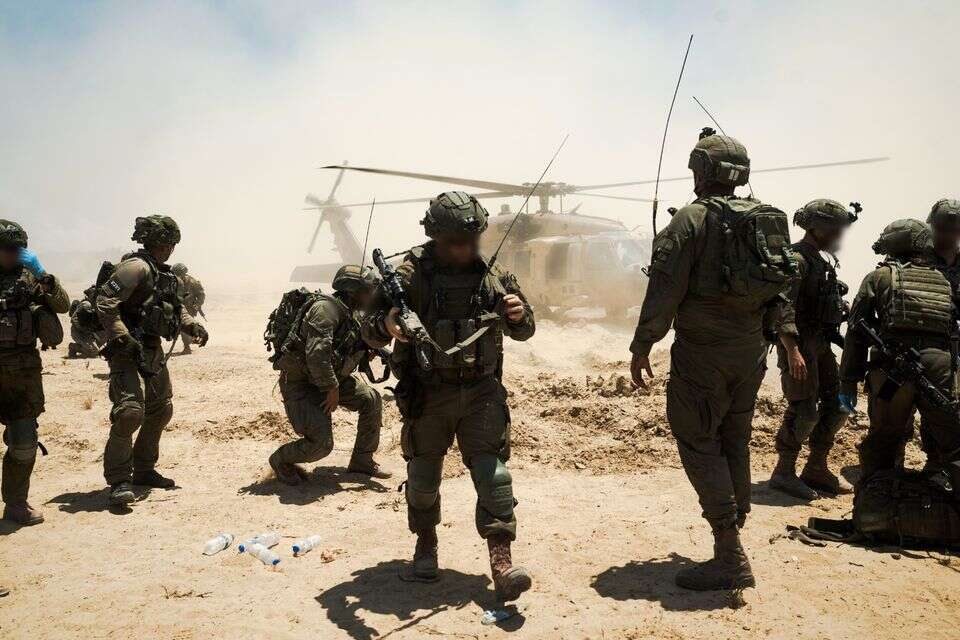 פעילות אוגדה 98 ברצועה , דובר צה"ל
