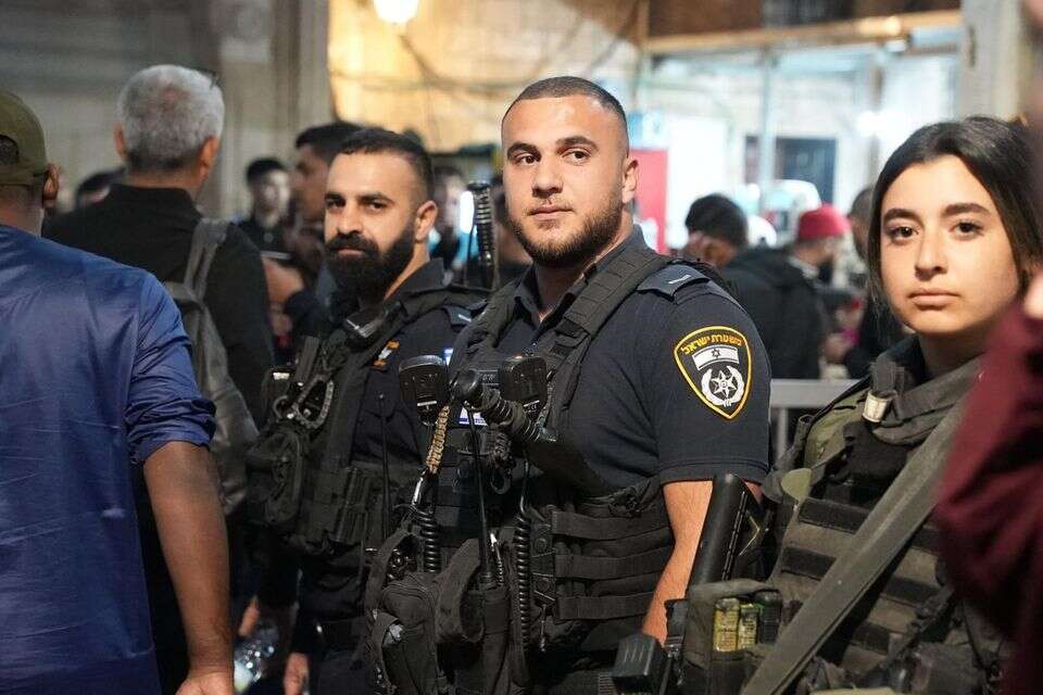 פעילות שוטרים ולוחמי מג״ב ירושלים , דוברות המשטרה