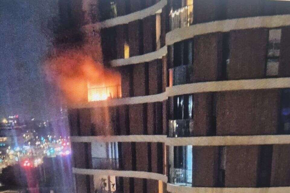 הרוג בשריפה בתל אביב , ללא קרדיט 