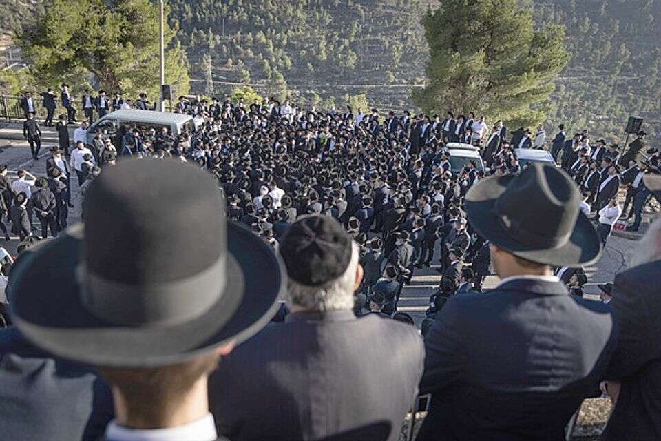 הלוויה במגזר החרדי , חיים גולדברג/פלאש90