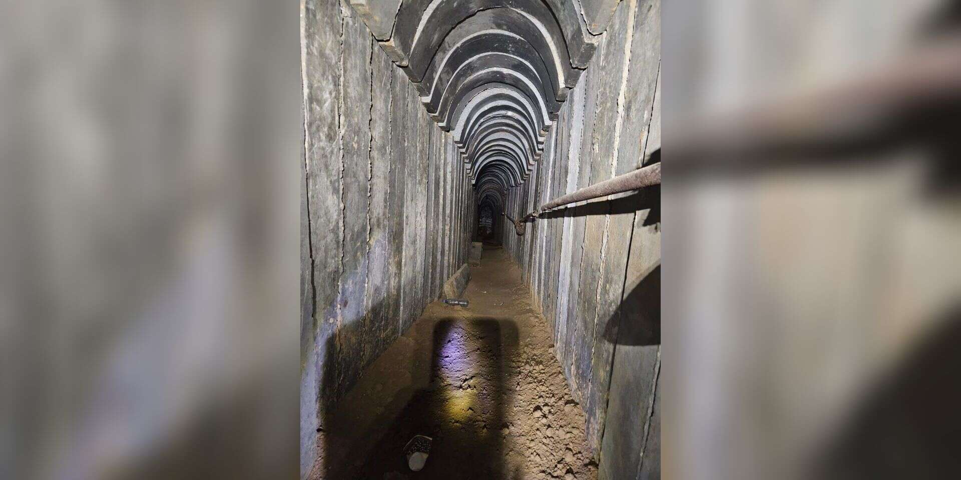 תוואי מנהרה של 3 ק"מ במרכז הרצועה , דובר צה"ל