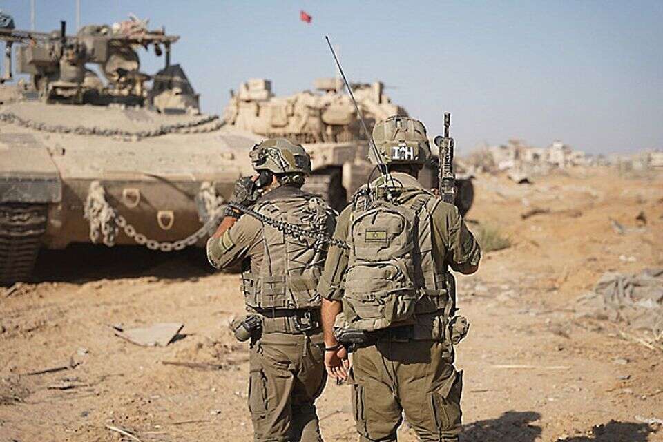 חיילי צה"ל בפאתי חאן יונס , דובר צה"ל