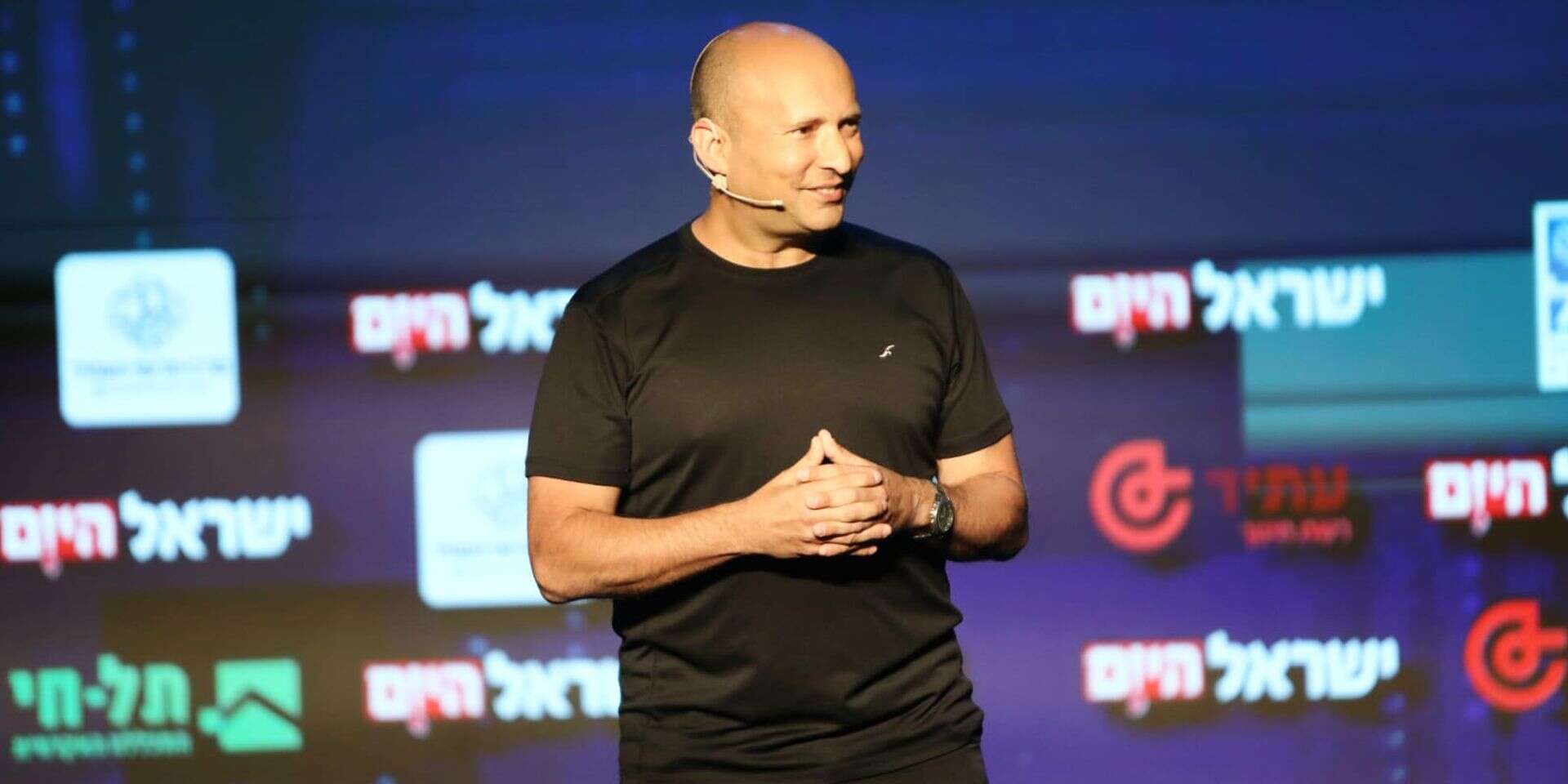 נפתלי בנט בוועידת "ישראל היום" , גדעון מרקוביץ'