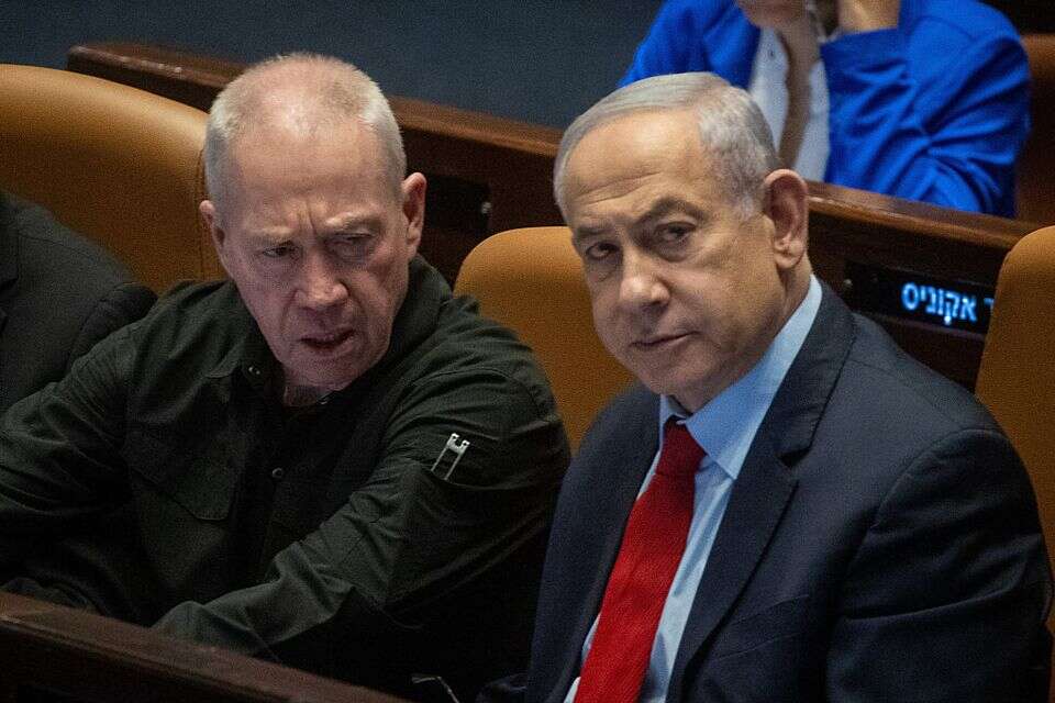 גלנט ונתניהו (ארכיון) , אורן בן חקון