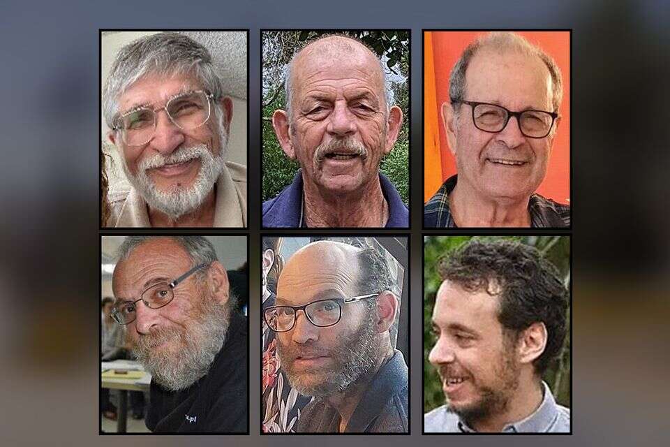 ששת החטופים שגופותיהם חולצו מעזה , ללא