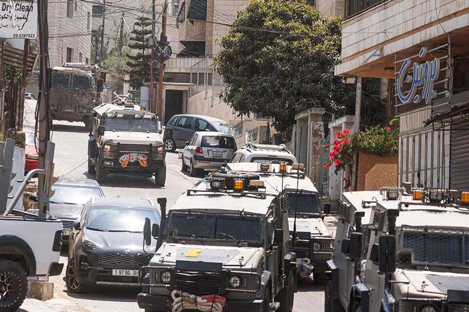 פשיטת צה"ל בשכם , אי.אף.פי