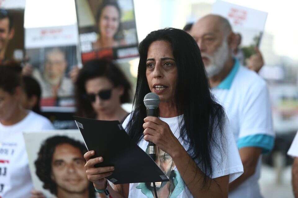עינב צנגאוקר בהצהרת משפחות חטופים (ארכיון) , גדעון מרקוביץ'