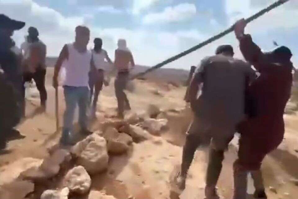 עימותים בין מתיישבים לפלשתינים סמוך לסוסיא (ארכיון) , רשתות ערביות