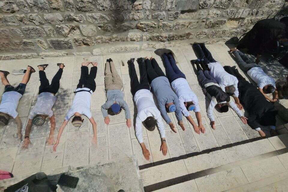 השתחוויות בהר הבית , אלקנה וולפסון, ישיבת הר הבית