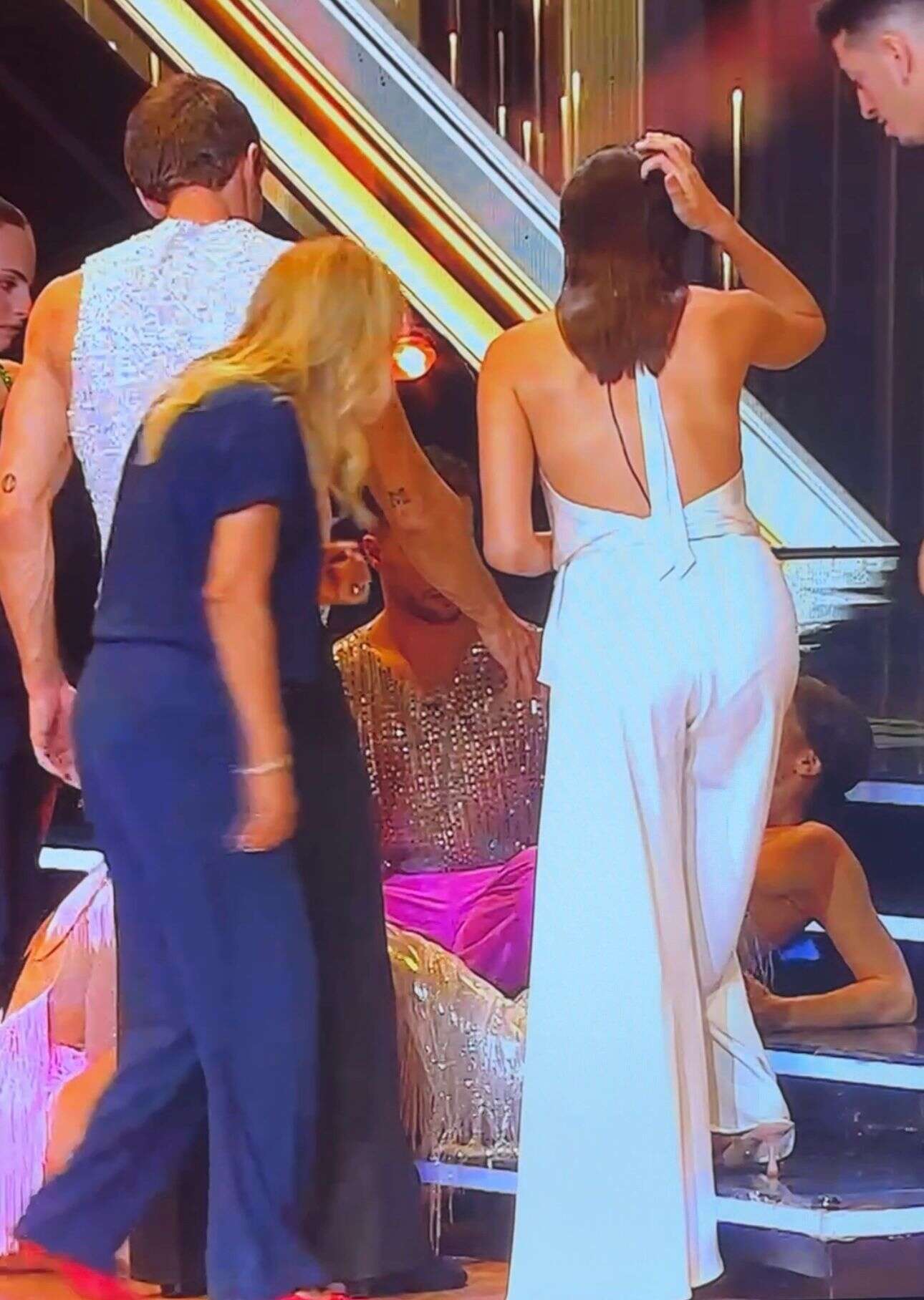 סנה מתמוטטת בשידור , מתוך "רוקדים עם כוכבים" קשת 12