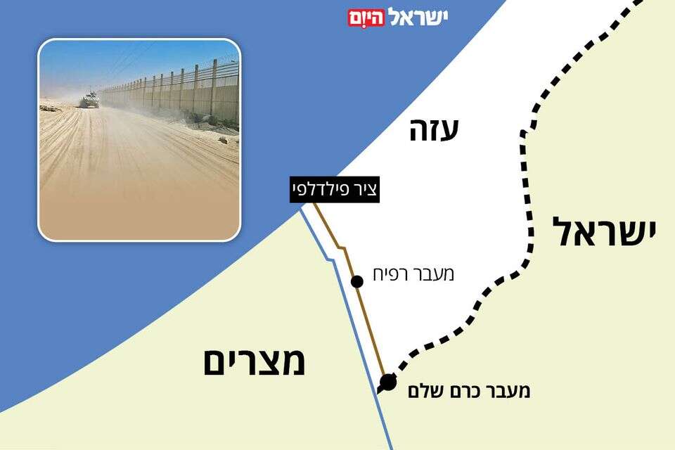 מפת ציר פילדלפי , ללא
