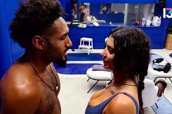 דיג'יי ופרידה בבית "האח" , מתוך "האח הגדול" רשת 13