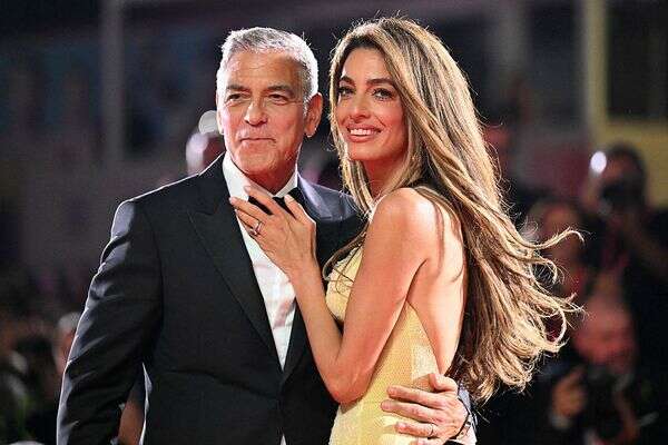 ג'ורג' ואמל קלוני , AFP