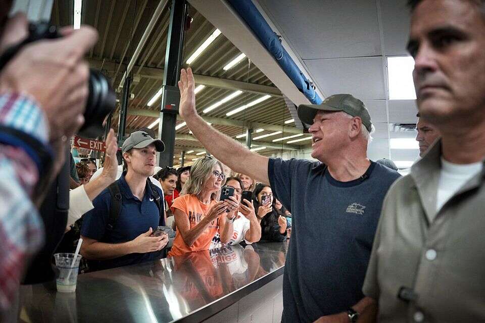 טים וולץ במהלך היריד בו התרחשה התקרית , איי.פי