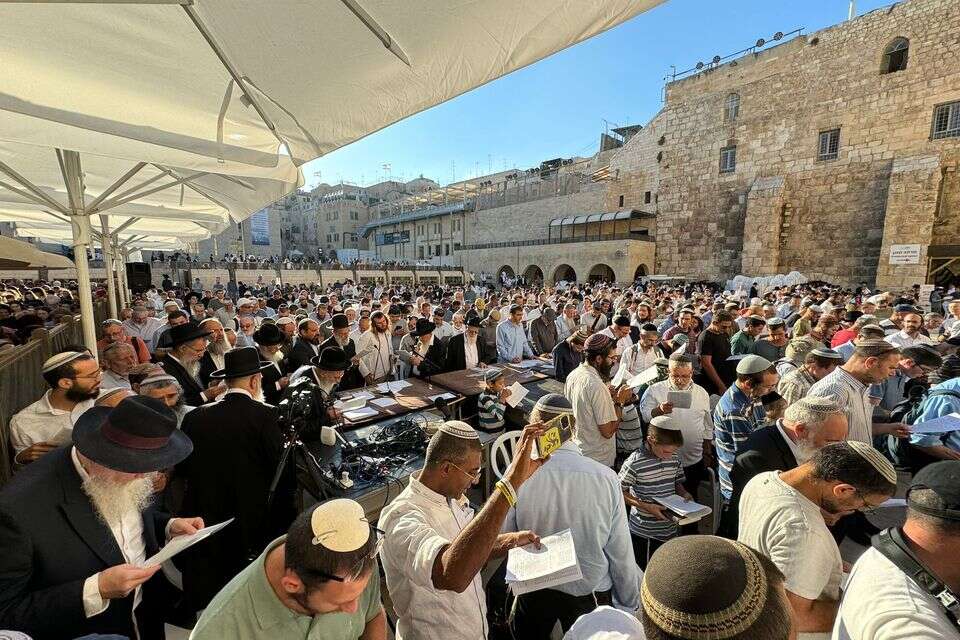 תפילת רבים בכותל המערבי לישועת ישראל , איגוד רבני קהילות