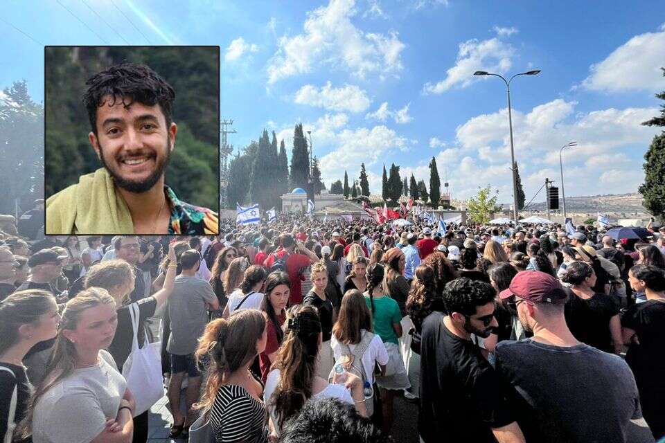 הלוויתו של הרש גולדברג פולין , יורי ילון / באדיבות המשפחה