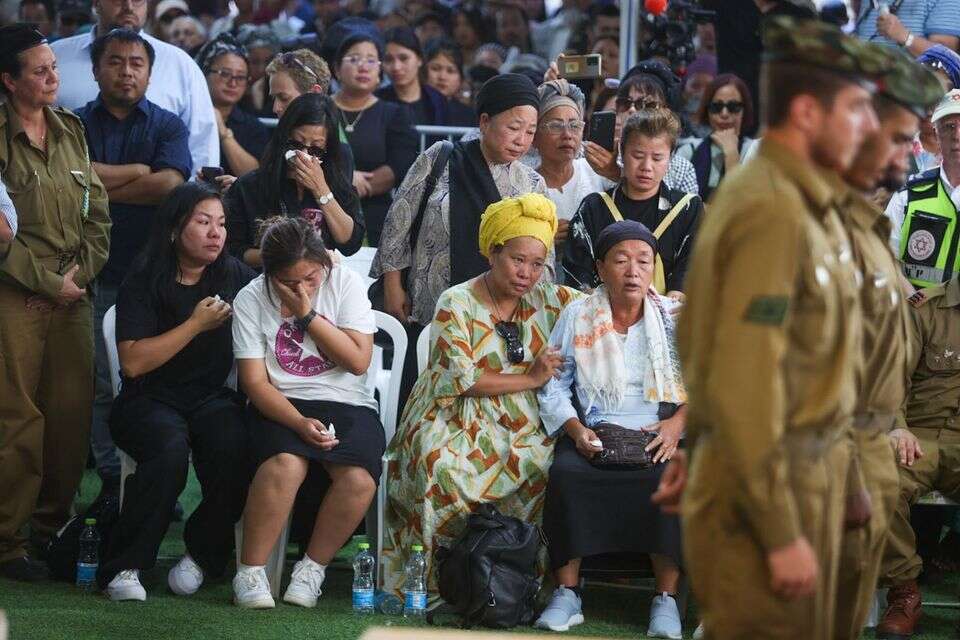 הלווייתו של סמ״ר גרי גדעון הנגהאל , אורן בן חקון