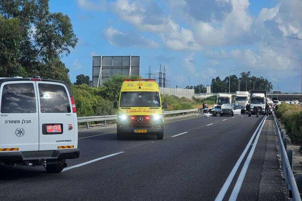 זירת הפיצוץ סמוך בקריות , תיעוד מבצעי מד"א