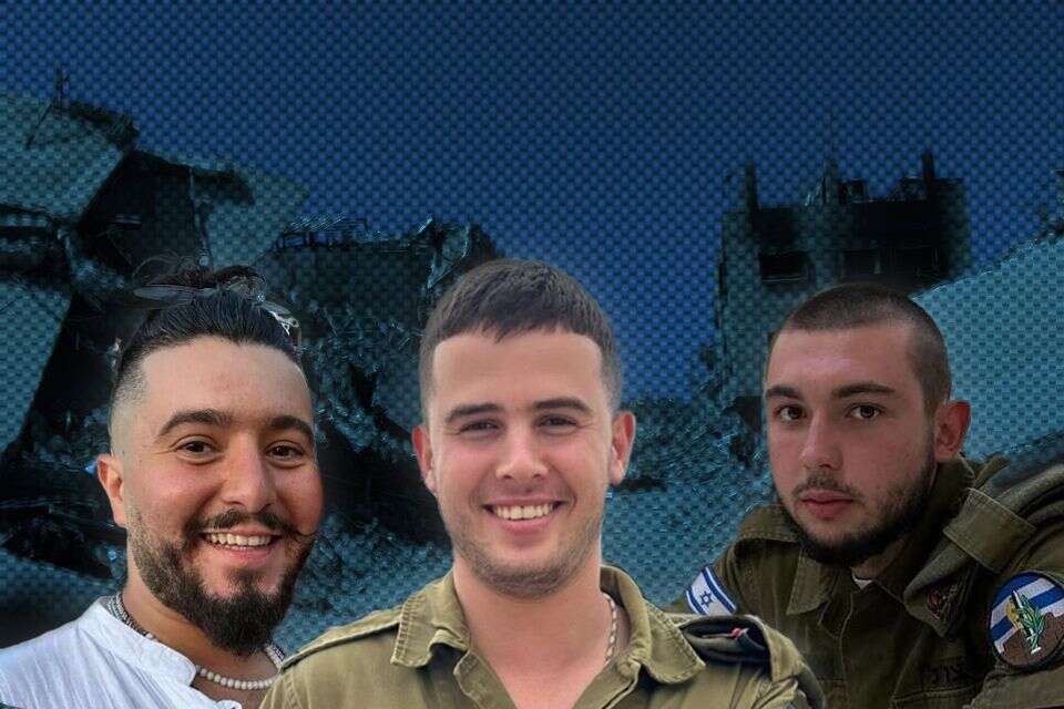 החטופים שהו במנהרה עם בכיר חמאס , באדיבות המשפחות