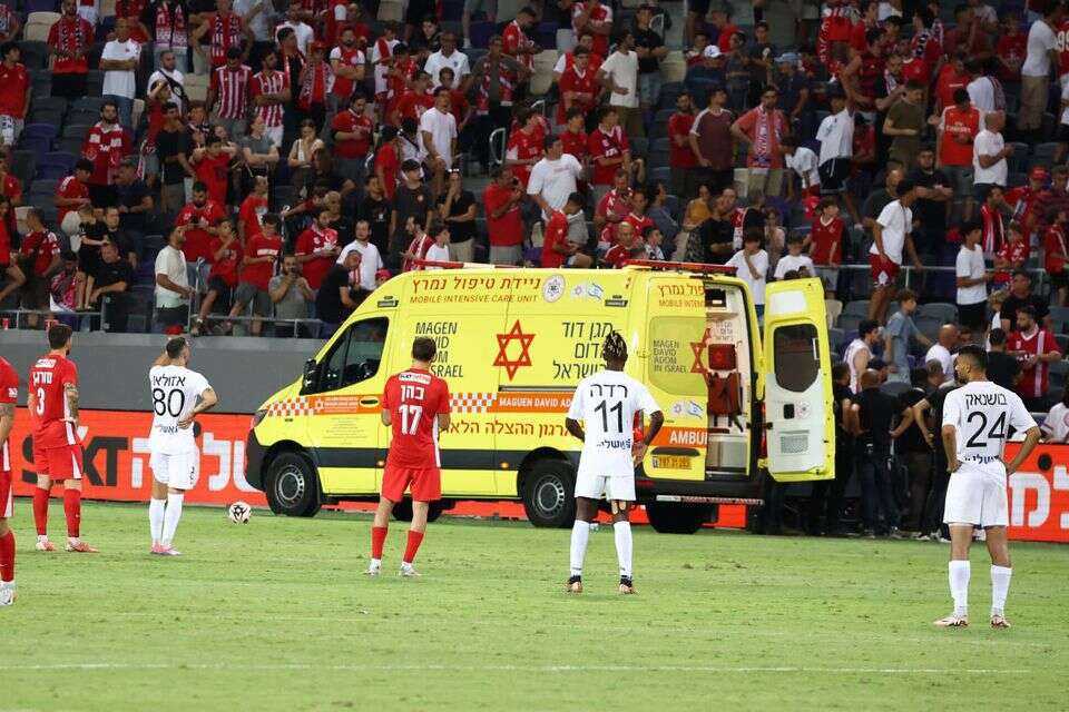 האמבולנס על הדשא , דני מרון
