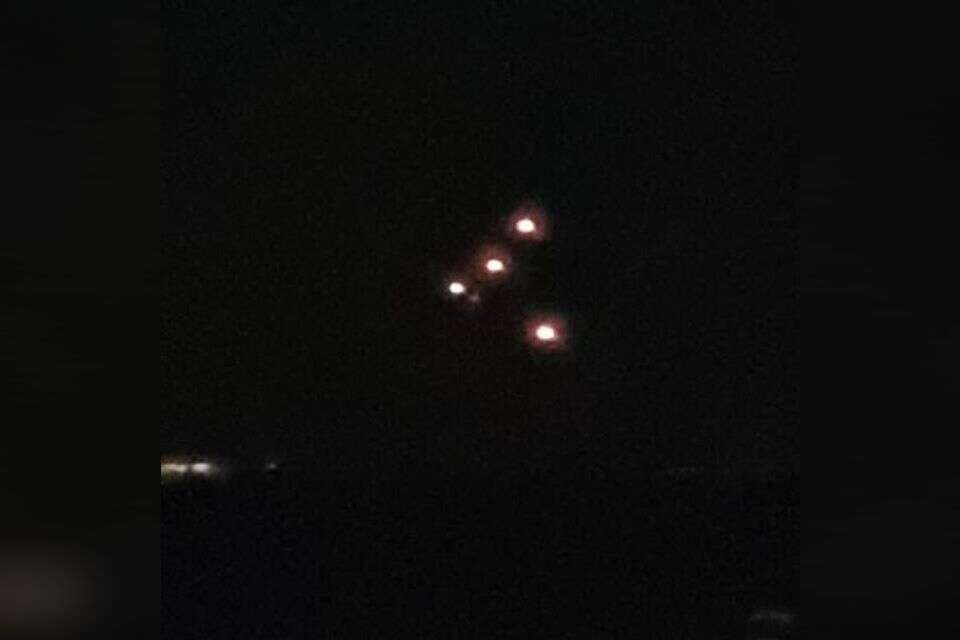יירוט כטב"ם באזור הכנרת (ארכיון) , ללא