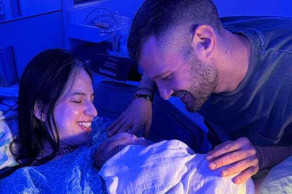 קורין גדעון והבן החדש , צילום פרטי/ באדיבות יחסי ציבור