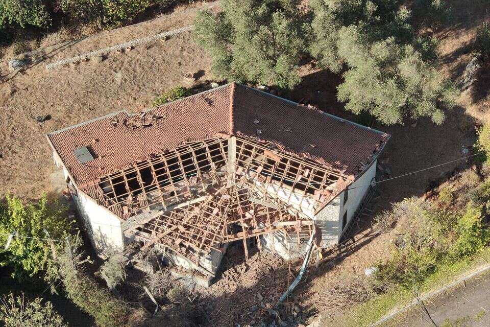 נזק במטולה (ארכיון) , אמיר שושני