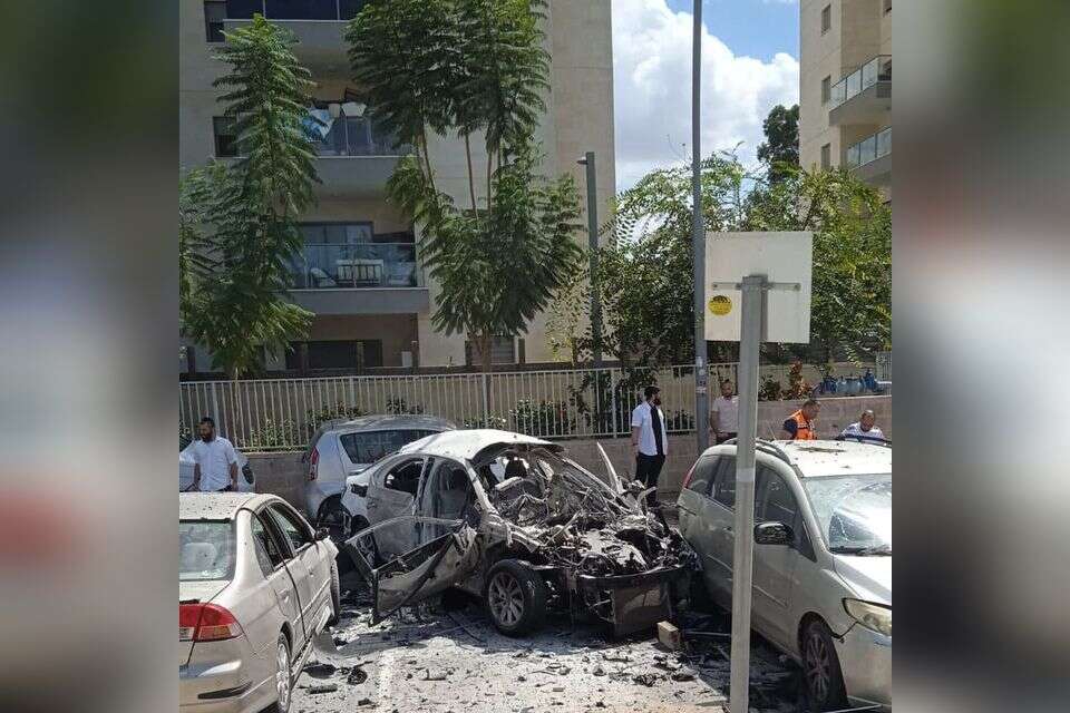 זירת הפיצוץ בקרית מלאכי , דוברות המשטרה