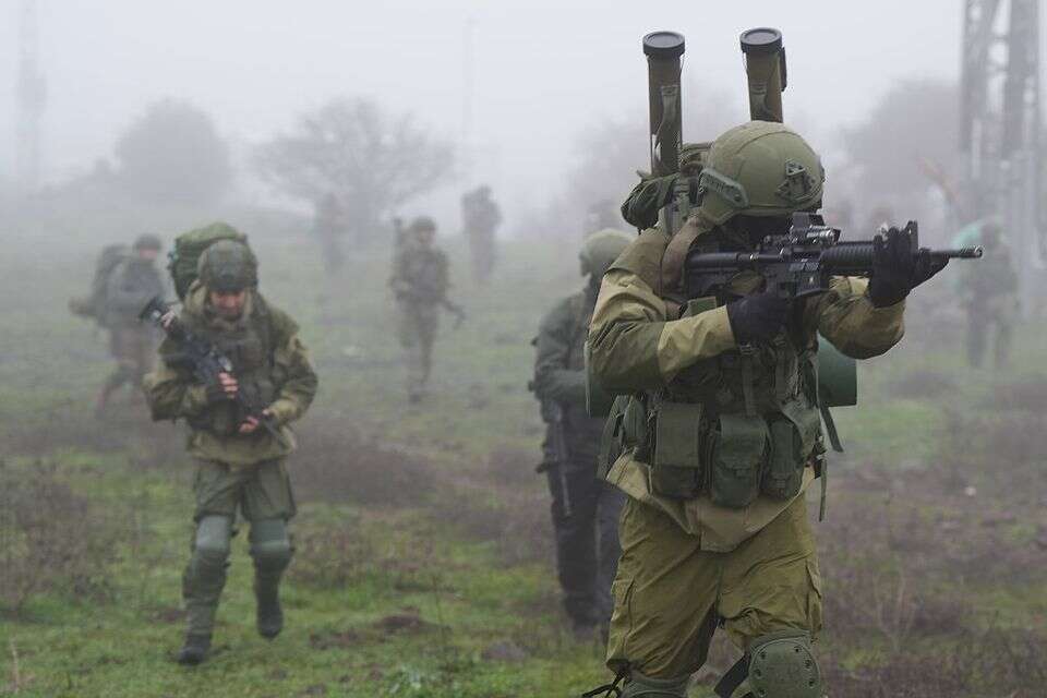 תרגול תמרון קרקעי בלבנון , אייל מרגולין/ג'יני