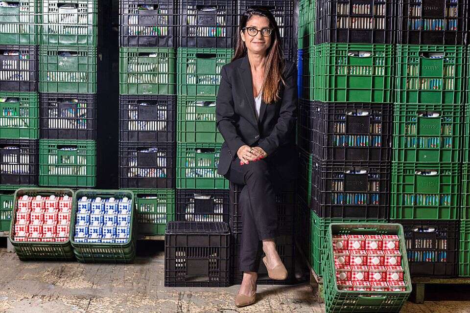 "כשרואים את המשאיות של תנובה על הכביש אז יש תחושה שהכל בסדר". ענת גרוס־שון , יהושע יוסף