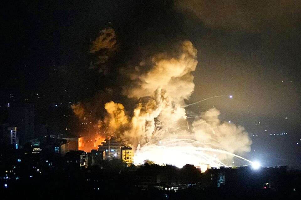 תקיפות צה"ל בביירות , AP