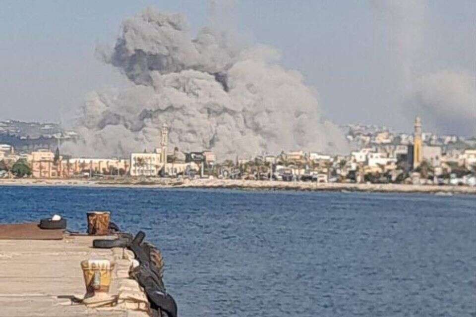 תיעוד התקיפה בנמל חודיידה בתימן (ארכיון) , רשתות ערביות