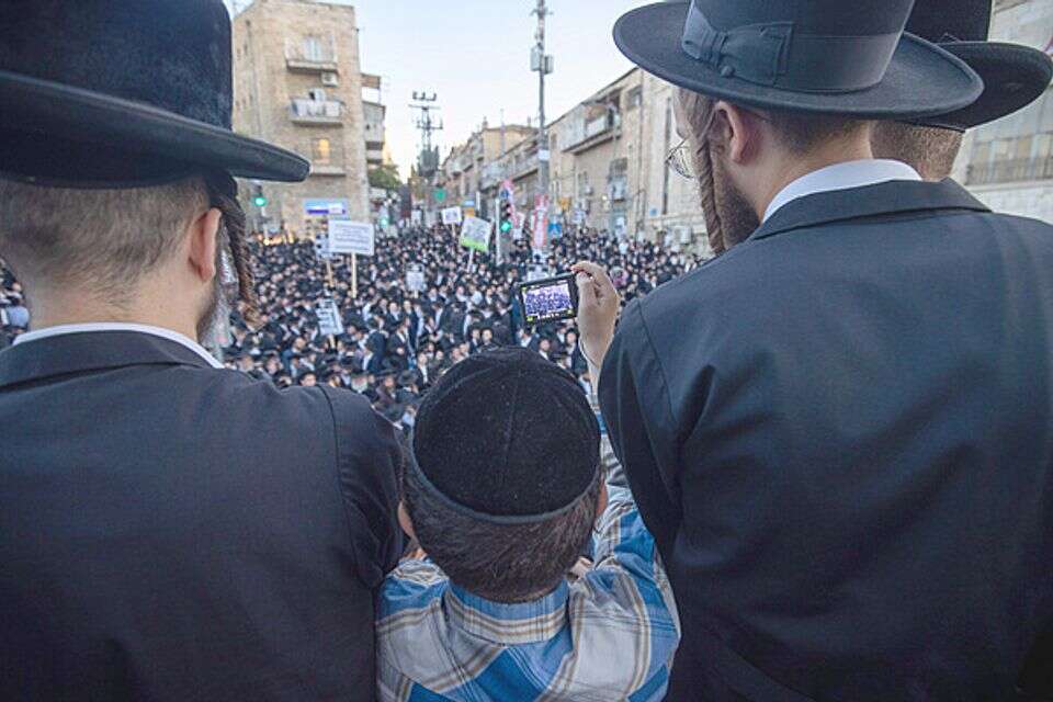 מחאת חרדים נגד חוק הגיוס, , אורן בן חקון