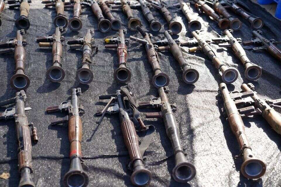 תערוכת הנשקים מחמאס , דובר צה"ל