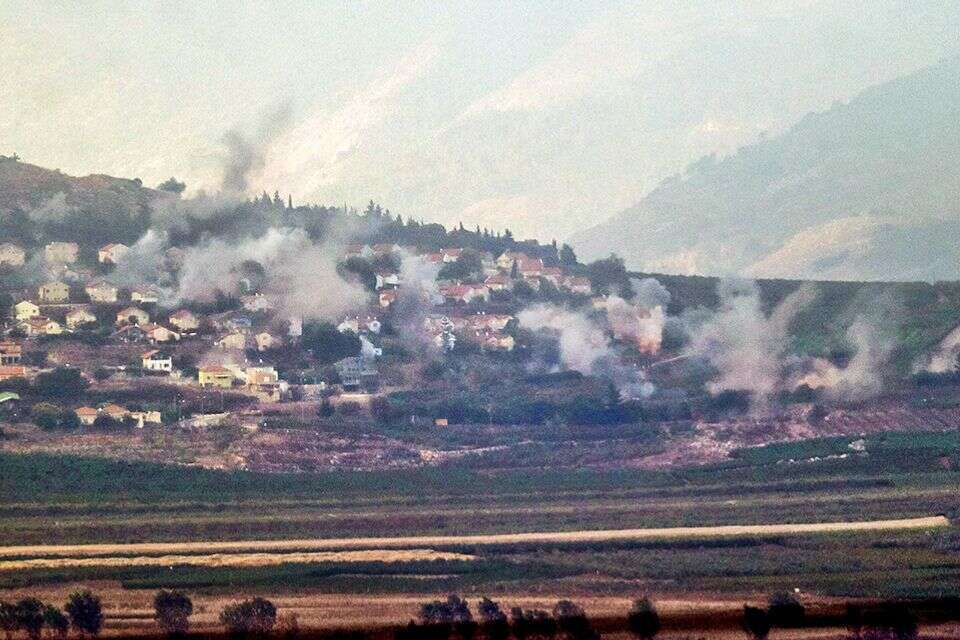 נפילות במטולה במהלך מלחמת חרבות ברזל , אי.אף.פי