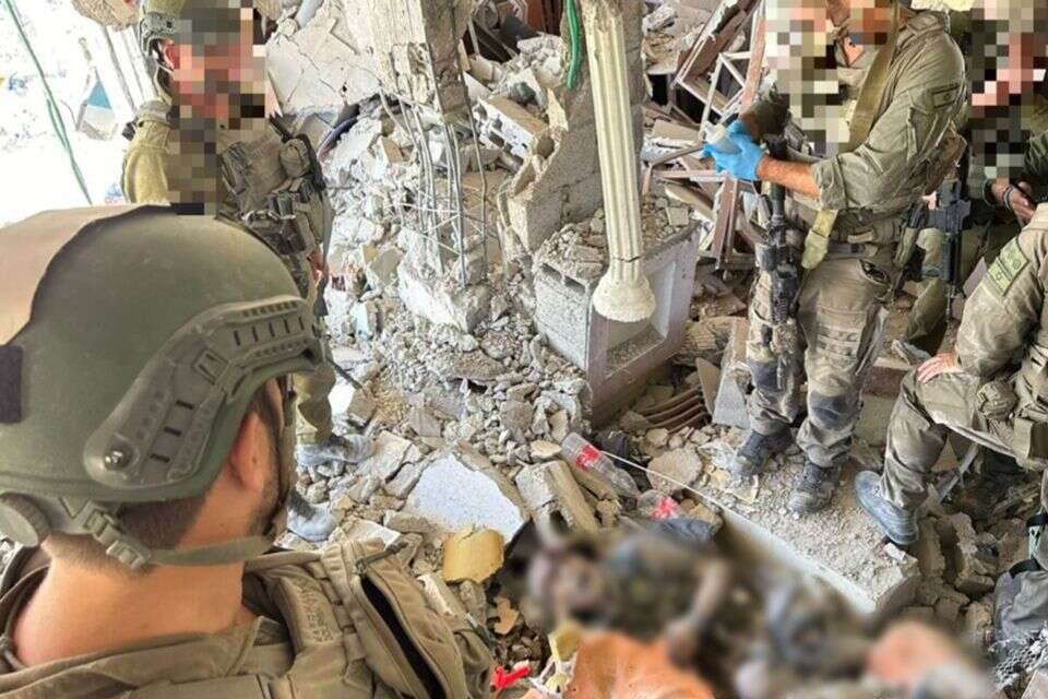 הלוחמים בזירת החיסול של סינוואר , השימוש נעשה לפי סעיף 27א' לחוק זכויות היוצרים