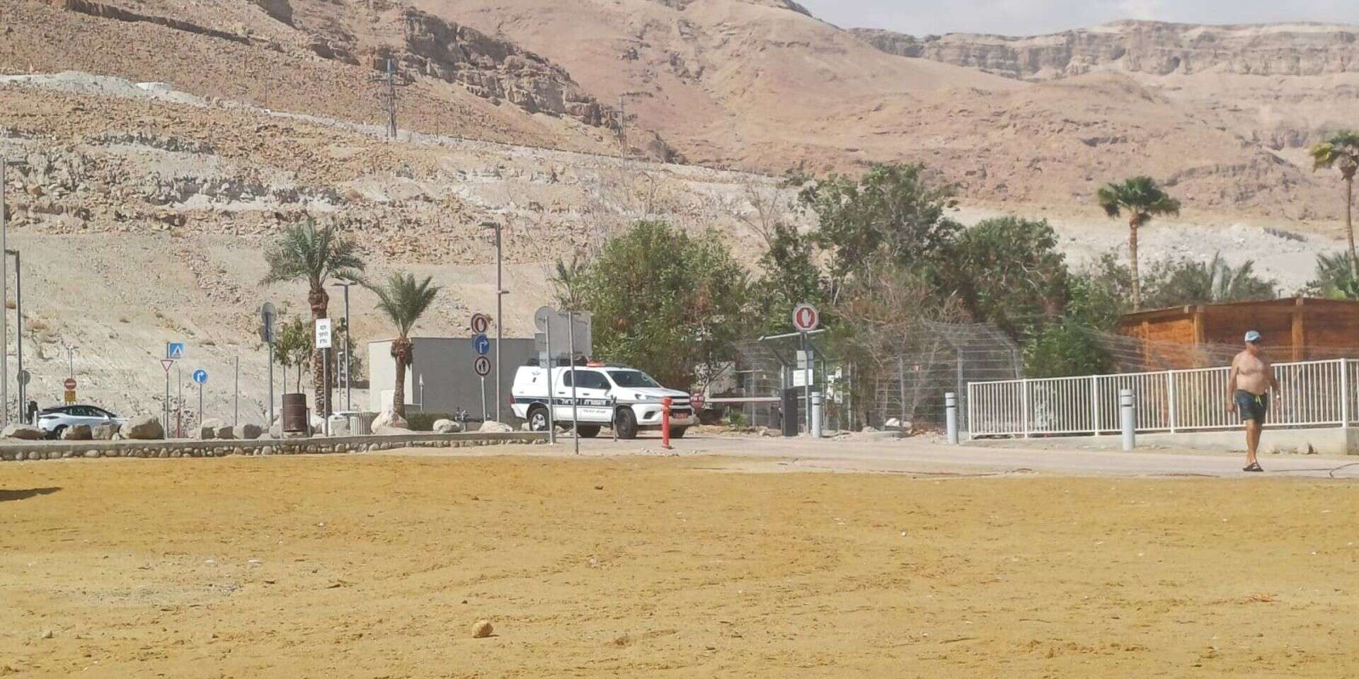 זירת הפיגוע בים המלח , TPS