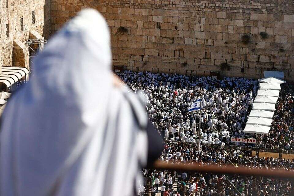 ברכת הכהנים בכותל המערבי , אורן בן חקון