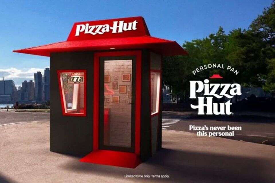 פיצה האט מציגה מסעדה לבן אדם אחד בלבד , יחצ