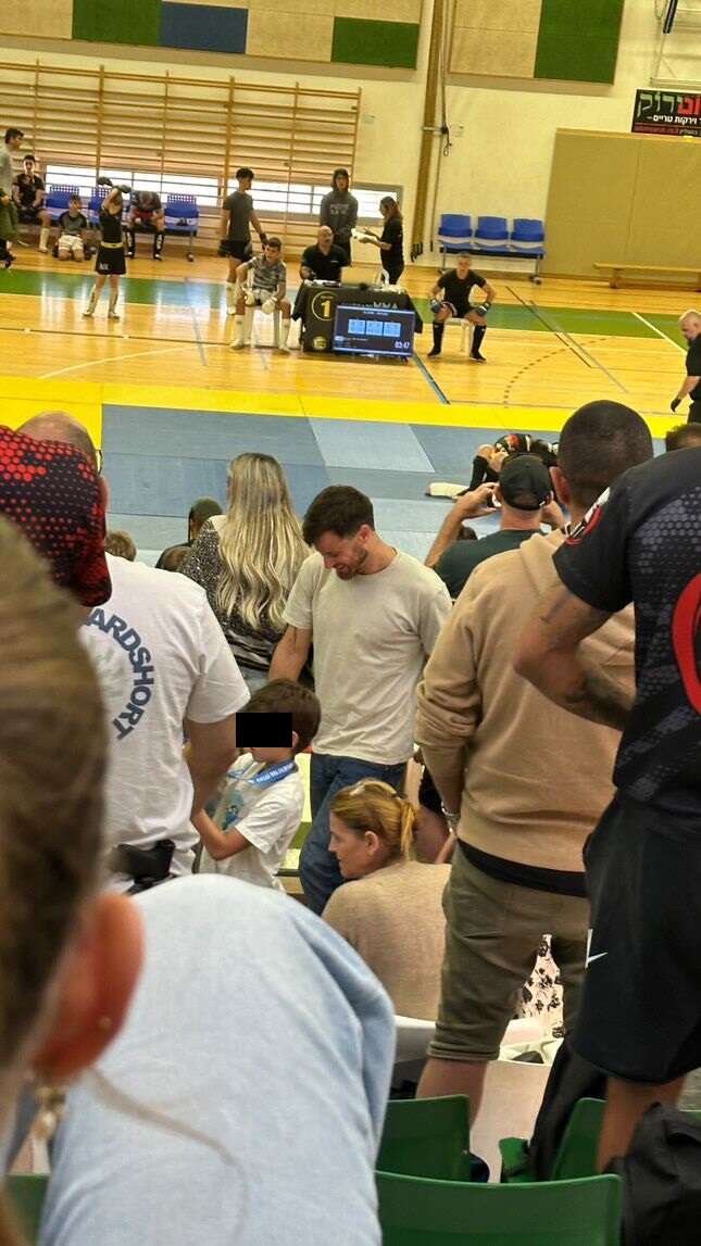 יפתח רמון בתחרות בפתח תקוה ,