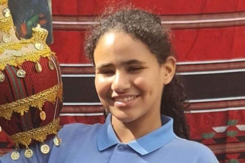 סיהאם מוצראטי בת ה-10 שנרצחה בכפר קאסם , ללא קרדיט
