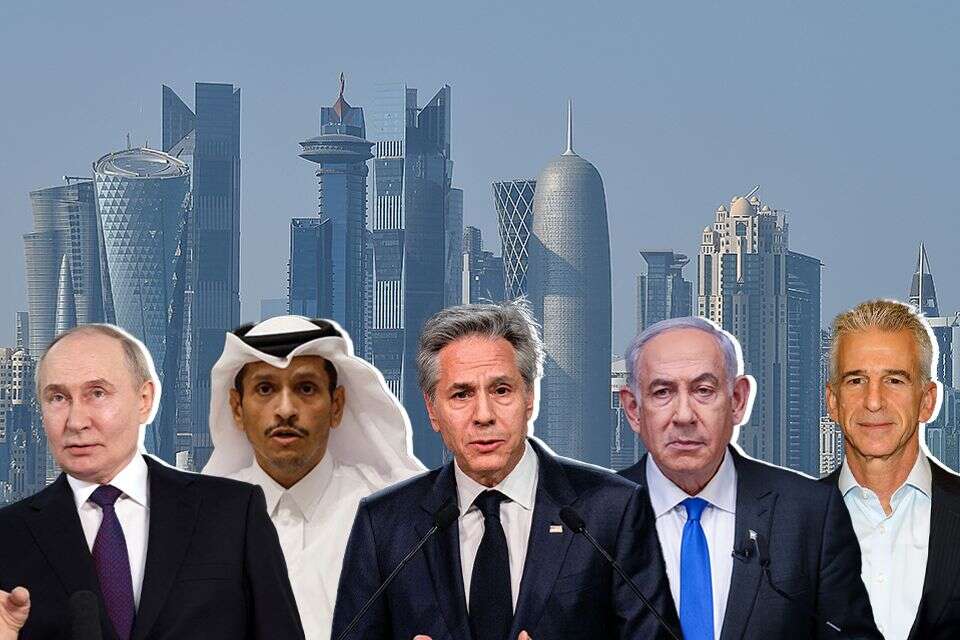 שיחות המו"מ יתחדשו בדוחא, גם פוטין מעורב במגעים , אי.אף.פי, רויטרס, GettyImages, גדעון מרקוביץ'