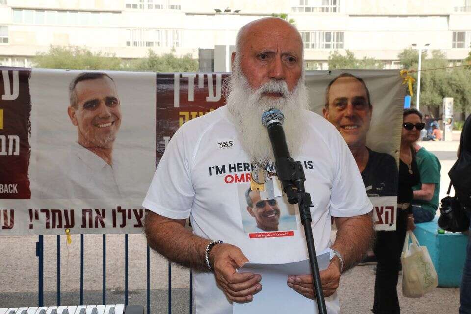 דני מירן, אביו של עמרי (ארכיון) , גדעון מרקוביץ'