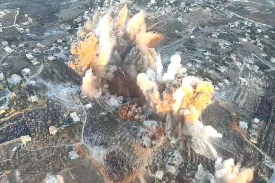 פיצוץ מנהרה בלבנון , דובר צה"ל