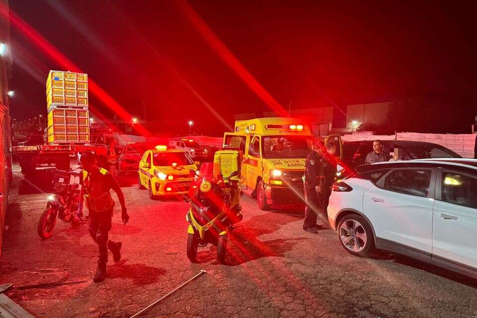 זירת האירוע באשקלון , דוברות מד"א