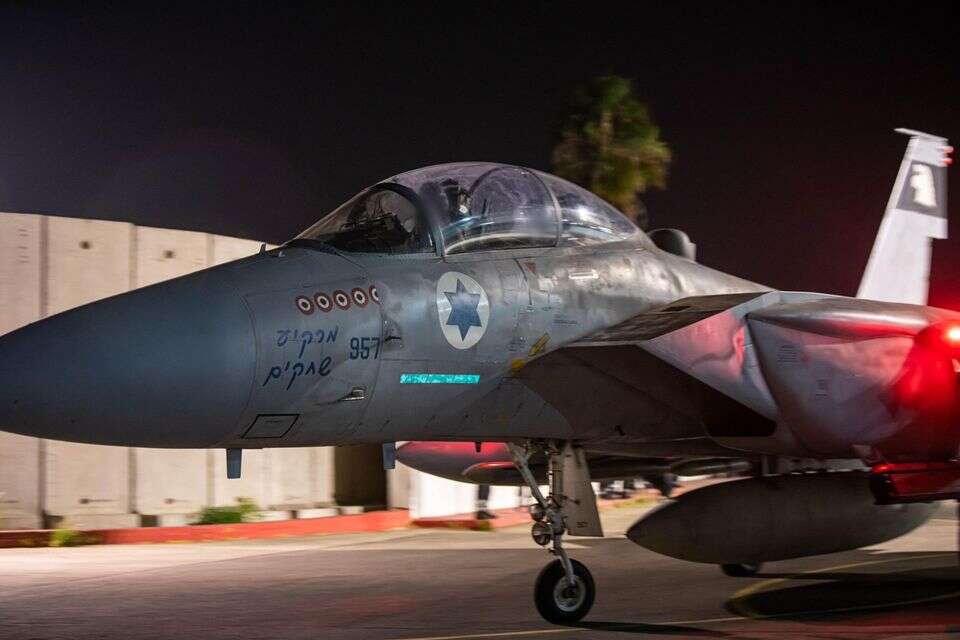 מטוס ה-F-15 המיתולוגי של חיל האוויר, "מרקיע שחקים" , דובר צה"ל