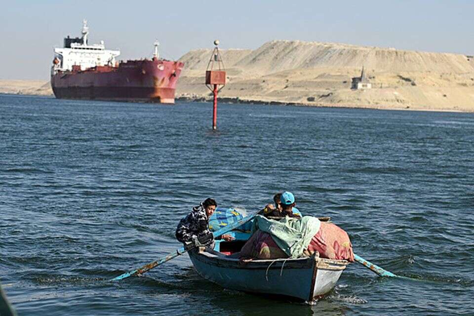 מצרים דואגת לאינטרסים שלה. תעלת סואץ , GettyImages