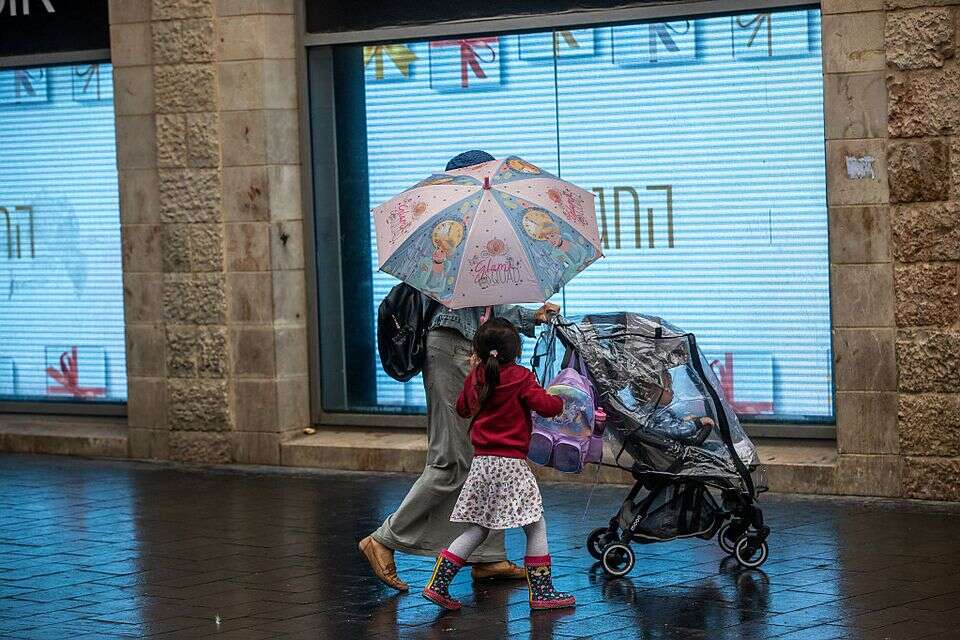 גשם בירושלים ,