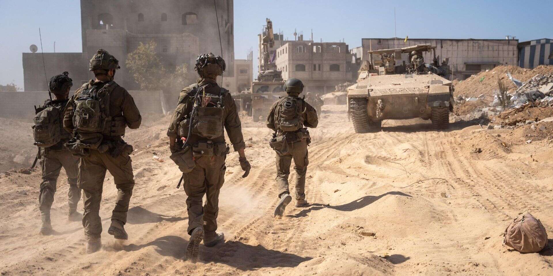 חיילי צה"ל באזור ג'באליה , דובר צה"ל